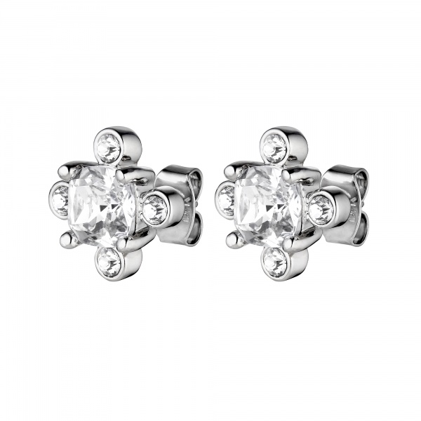 Dyrberg Kern Gigi Silver Earrings - Crystal